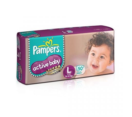 Active Baby Large - 50 Diaper Pants